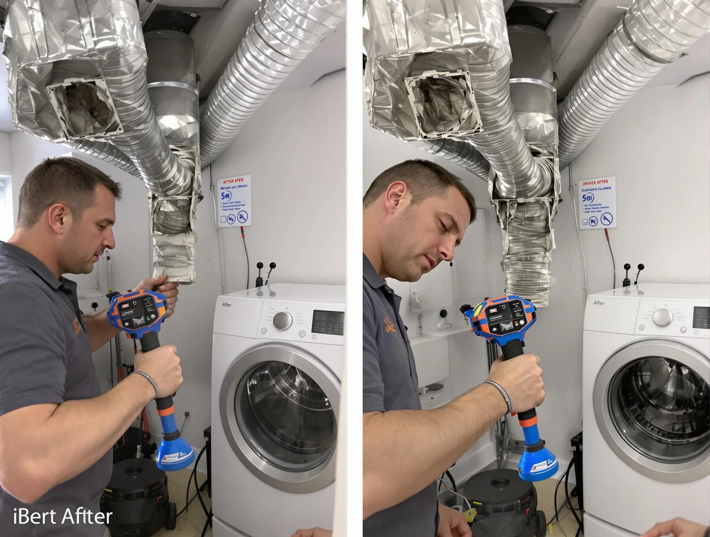 Professional clogged vent cleaning by Lake Forest Dryer Vent Cleaning in Lake Forest