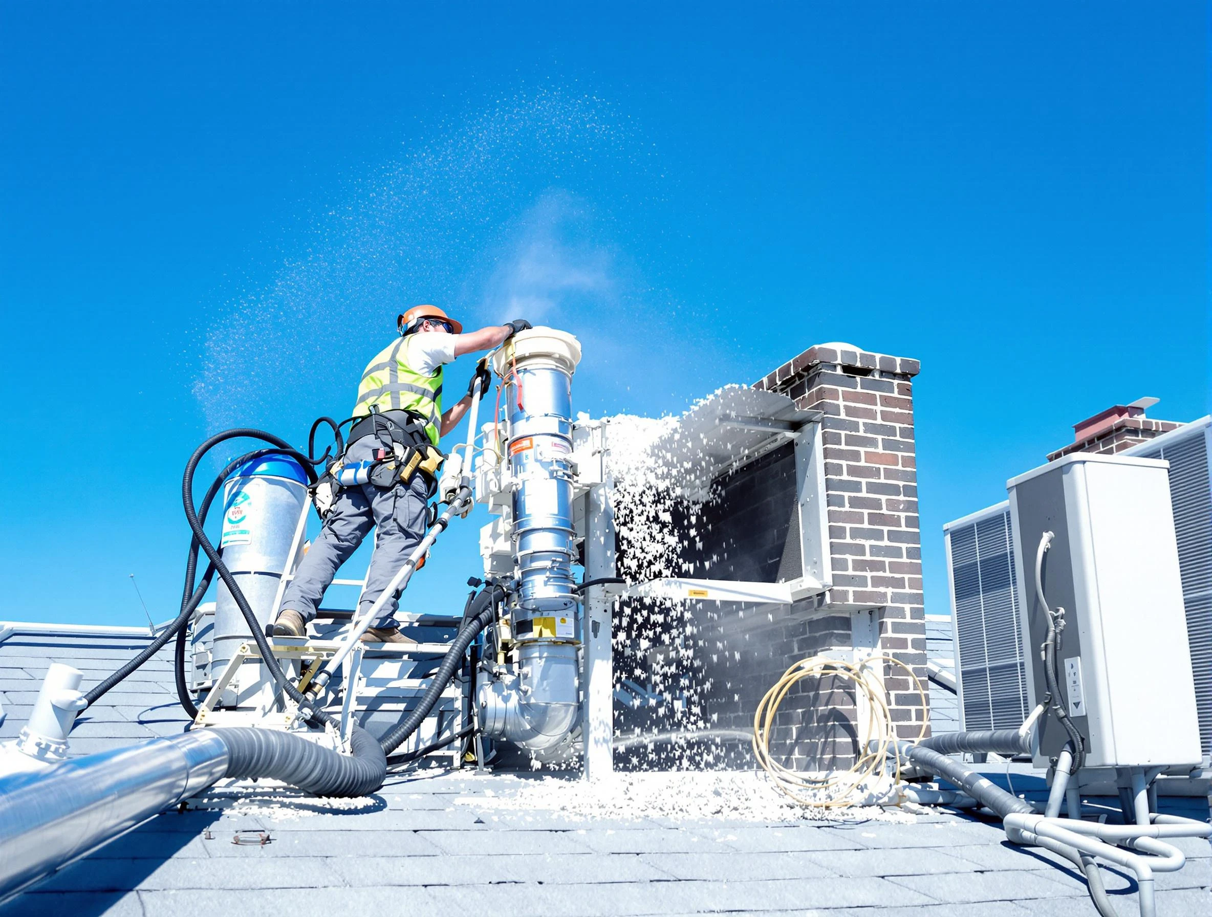 Expert roof dryer vent cleaning by Lake Forest Dryer Vent Cleaning in Lake Forest